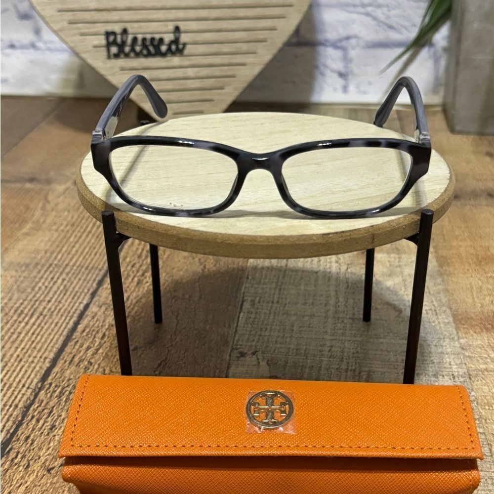 Tory Burch Ty 2055 Tortoise Rectangular Eyeglasse… - image 2